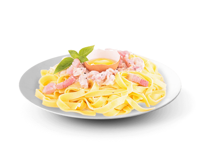 TAGLIATELLES CARBONARA